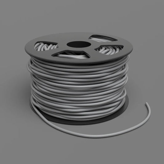 WELD ROD - 50M SPOOL CLOUD GREY